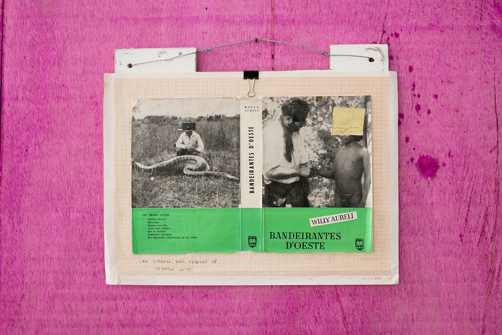 No title, For Jimmie D., Part #2, “Frente de Trabalho” series, Ícaro Lira, 2018