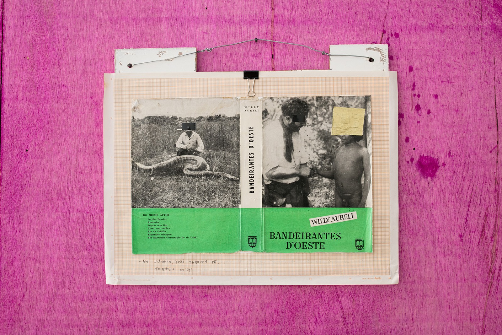 No title, For Jimmie D., Part #2, “Frente de Trabalho” series, Ícaro Lira, 2018