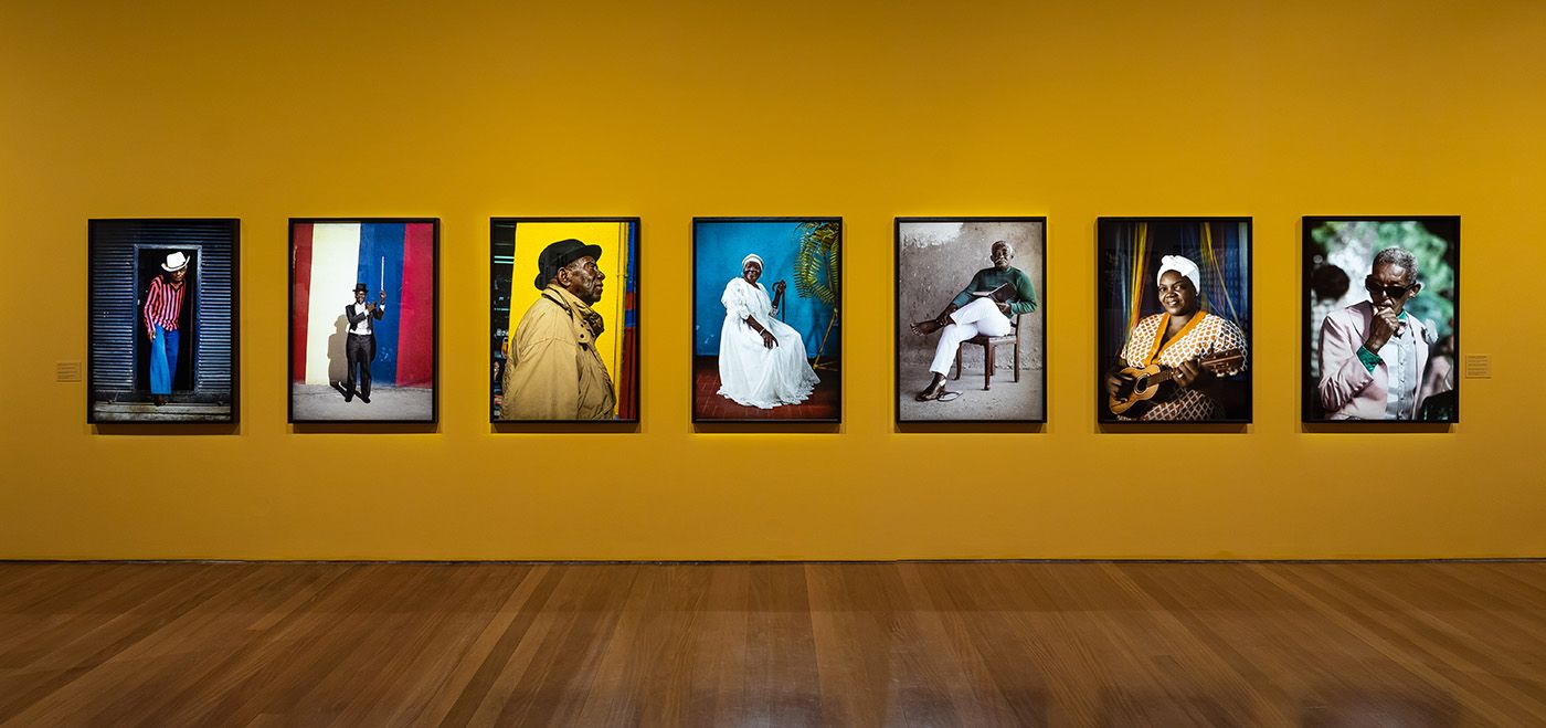 View of the exhibition “Walter Firmo: In the Verb of Silence, the Synthesis of the Scream, Moreira Salles Institute São Paulo, 2022. Photo: Adima Macena