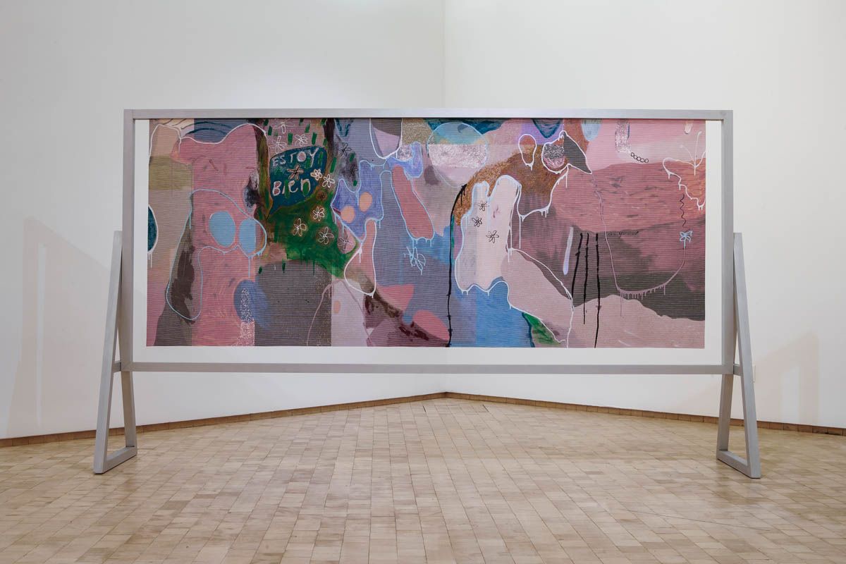 Candida Alvarez: Circle, Point, Hoop