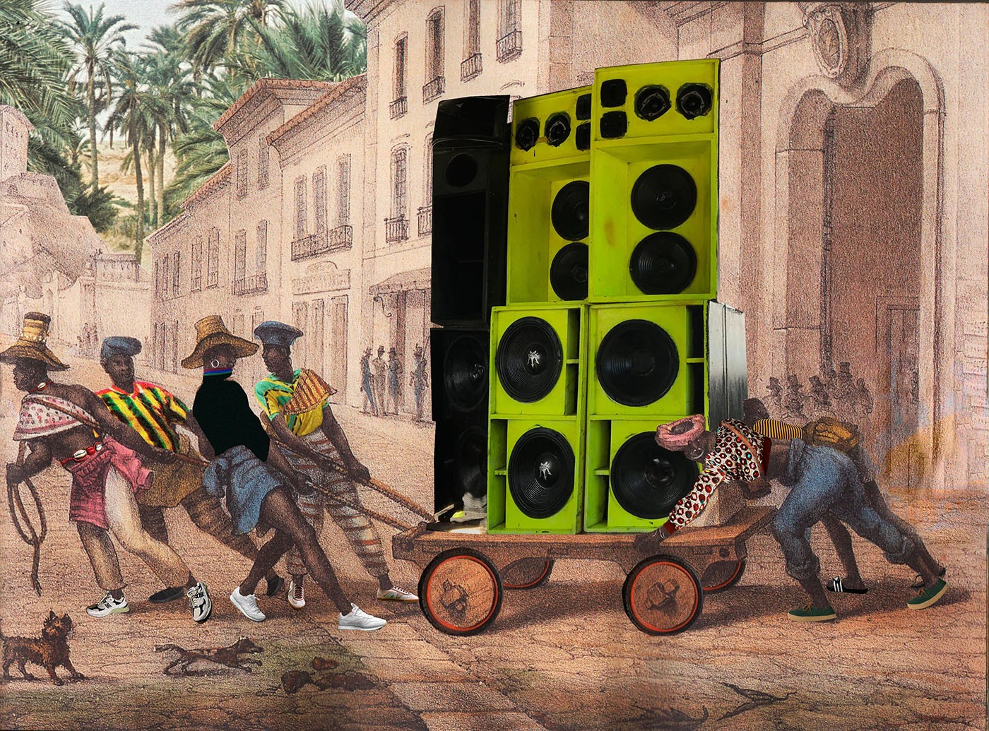 Gê Viana, part of “Funk: A Cry of Boldness and Freedom”, Rio Art Museum (MAR), 2023/2024. Photo: PR