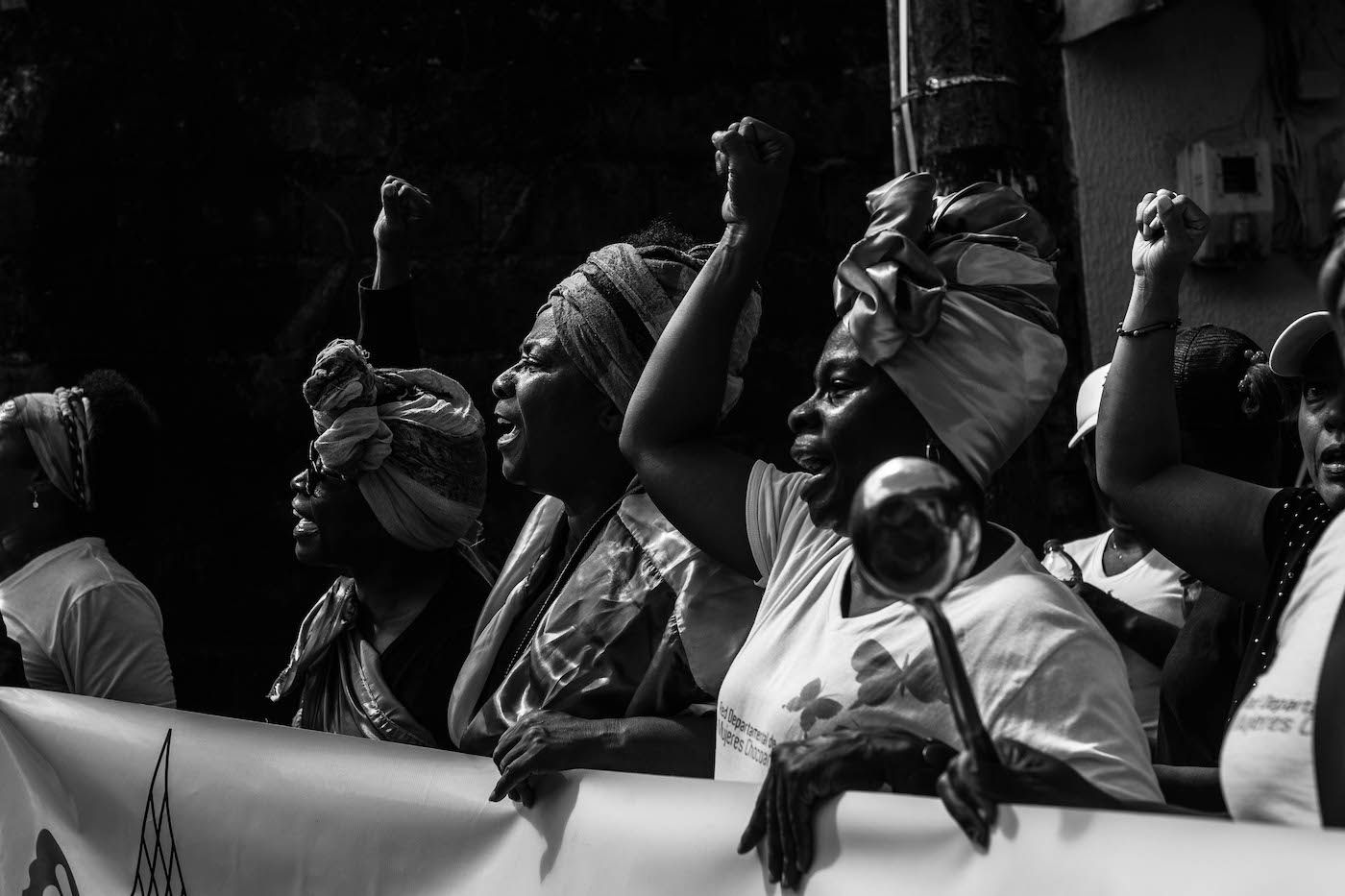 Andrés Mosquera (Waosolo), from the series The Black Strike, 2017. Courtesy of the artist.