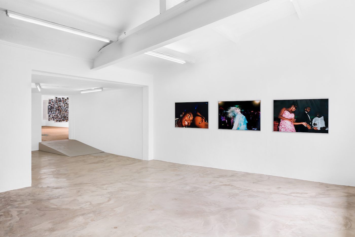 Bernice Mulenga, LMK WHEN U REACH, 2025. Installation view at Auto Italia, London, UK. Courtesy the artist and Auto Italia. Photographer: Jack Elliot Edwards.