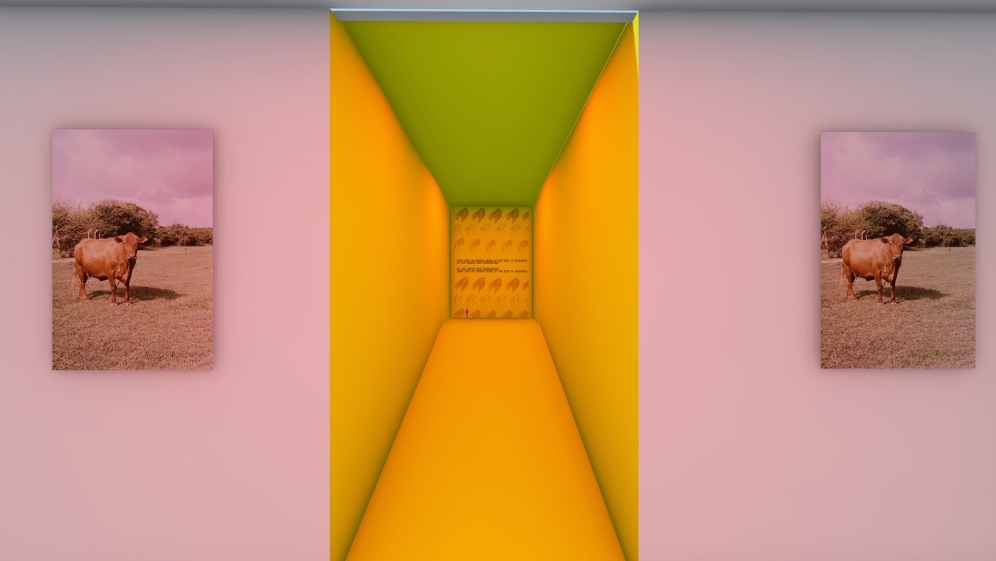 Installation view digital exhibition at Mahagony Culture, 2020.