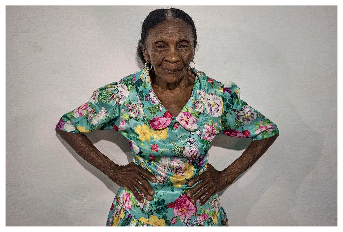 Mãe Preta Exhibition. Ways of enchant. Mrs. Elzita, priestess of the Candomblé Yard "Fé em Deus" in São Luís do Maranhão, Brazil.