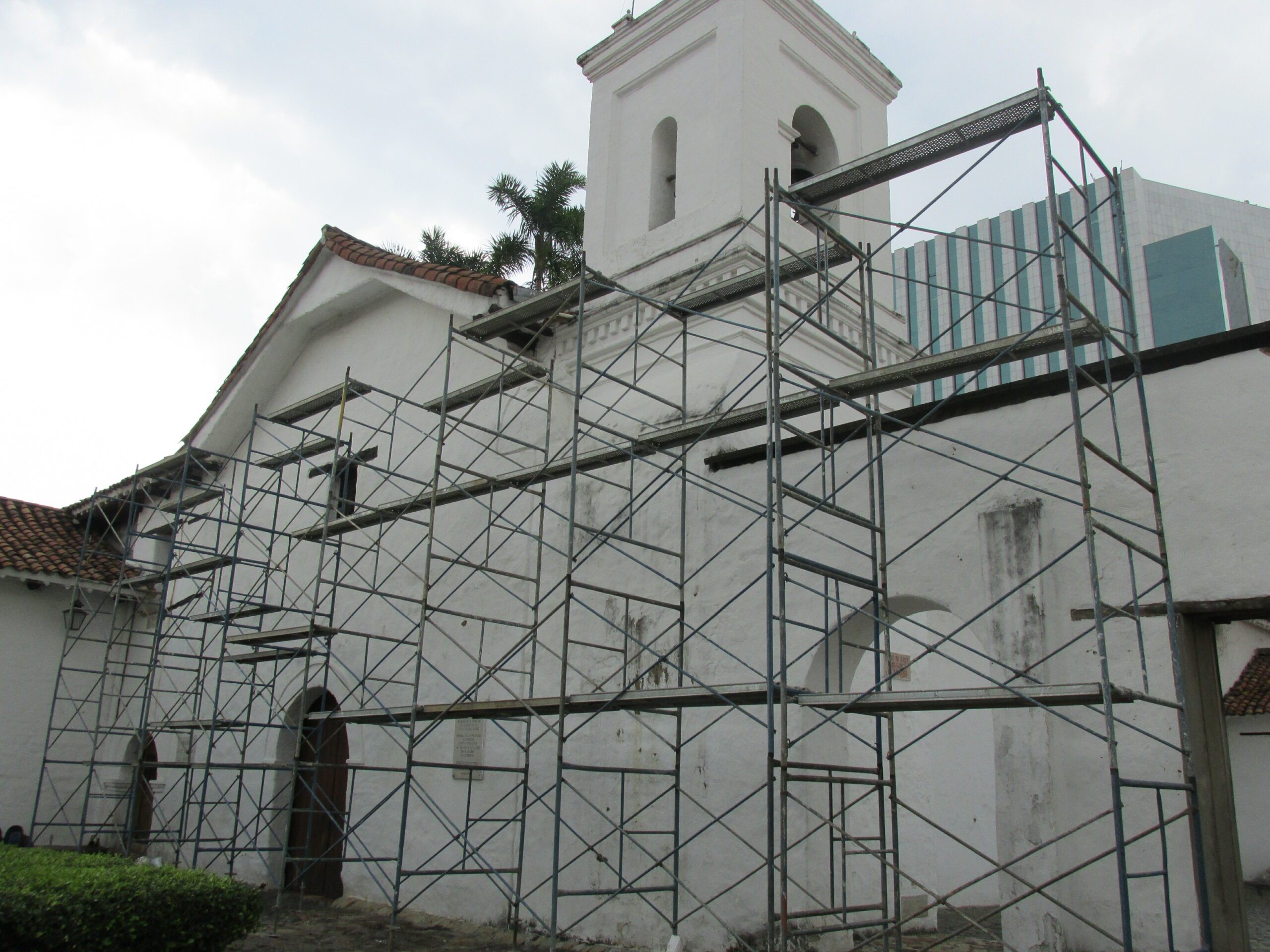 Scaffolding and Flags - Contemporary And
