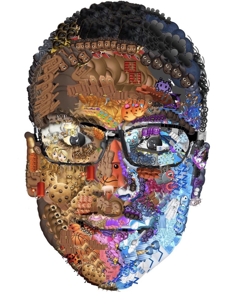 yungjake: The Artist Memorializing Black Lives with Emoji Portraits -  Contemporary And | Contemporary And (C\u0026), image size:937x1189