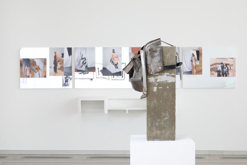 Ibrahim Ahmed, Exhibition view, Institute for Contemporary Art at VCU. Photo by David Hale.