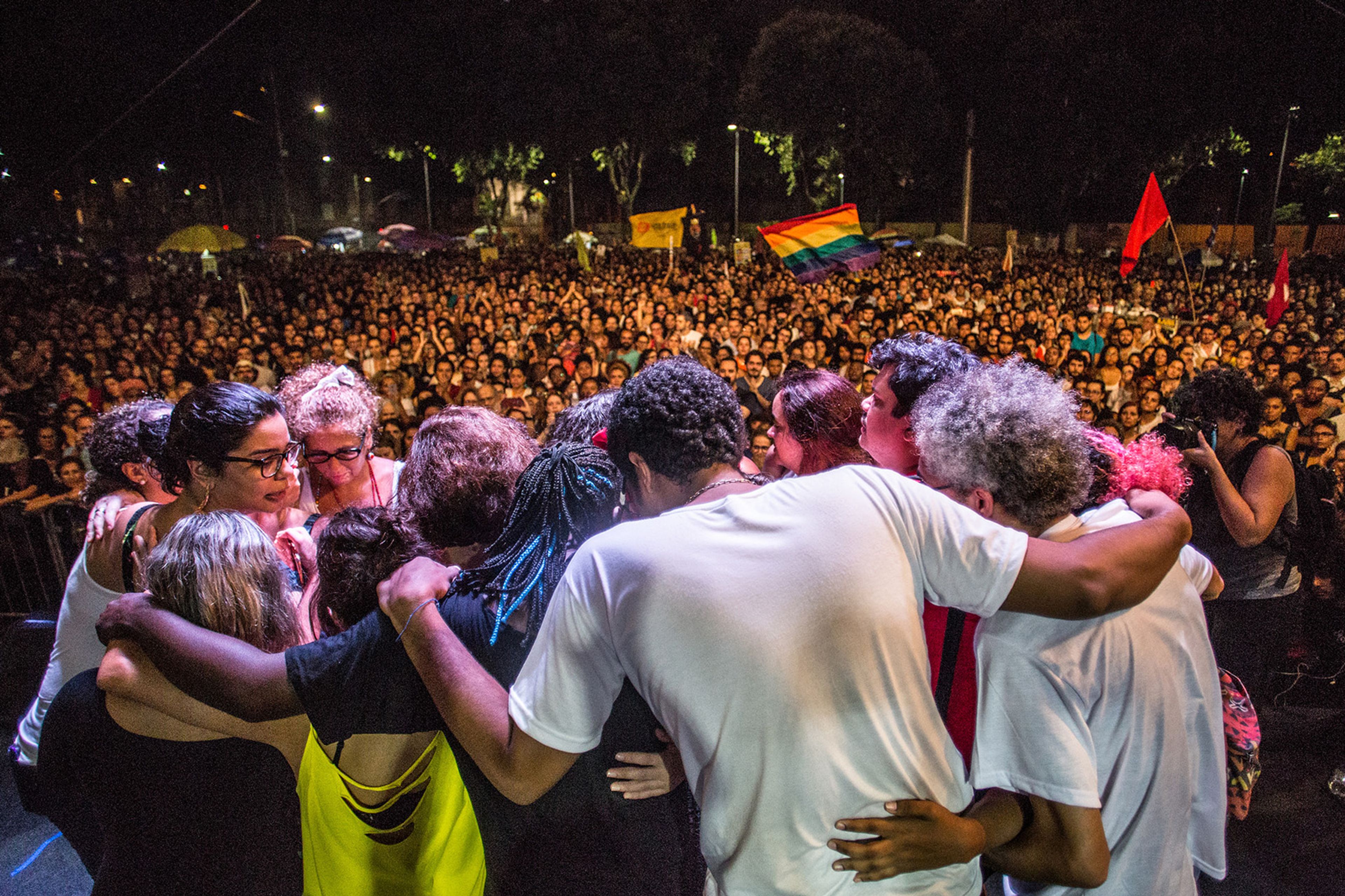 Mídia Ninja, Rio de Janeiro, March 20th 2018​. CC BY-NC-SA 2.0