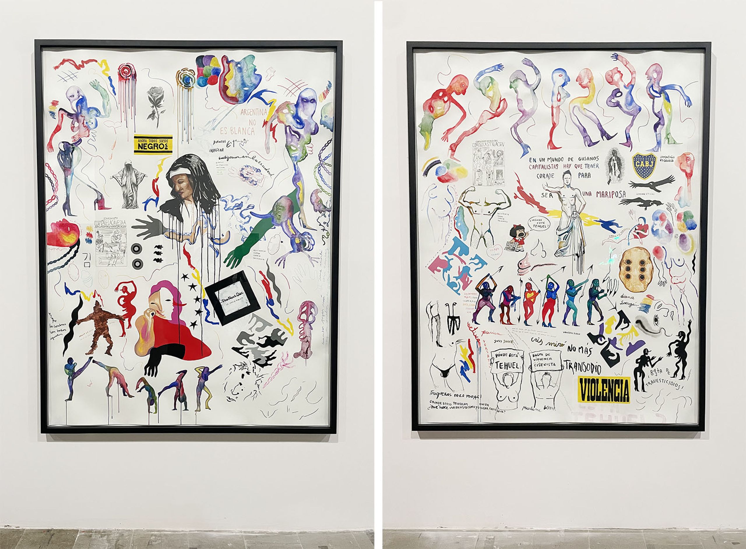 La Chola Poblete at the 60th Venice Biennale Foreigners Everywhere. Photo: C&AL