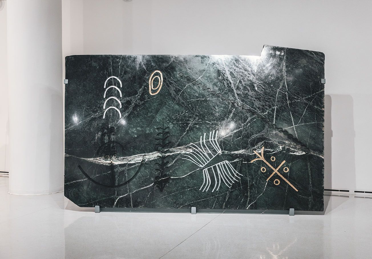 Rafael RG, De quando o céu e o chão eram a mesma coisa ("From when the sky and the ground were the same thing"), 2024. Photo: Andre Teixeira