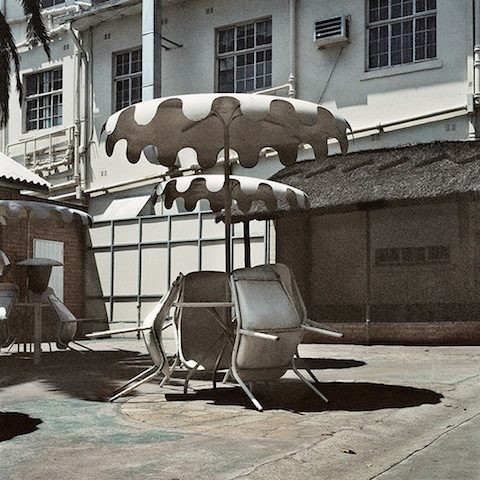 Paradise 2 (We people who are darker than blue), 2013 Dibond-mounted inkjet print on fibre paper 50 x 50 cm (Goodman Gallery)