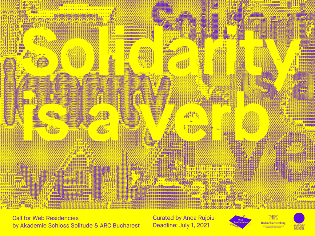 Call for Web Residencies No 16: Solidarity is a verb