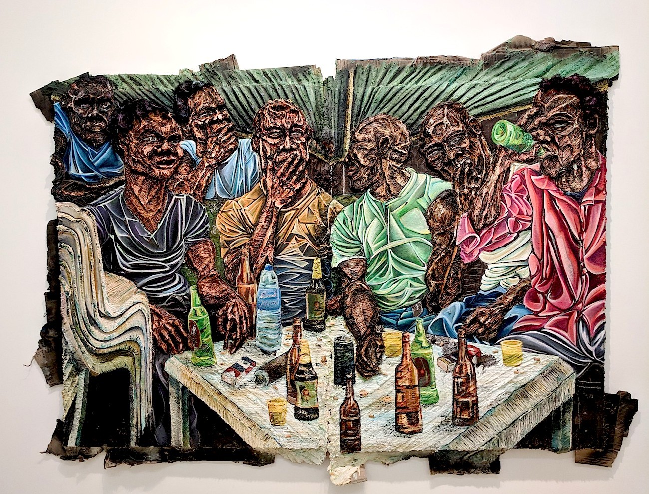 Raquel van Haver, Dem Smoke and Blaze under Royal Regime, 2018.