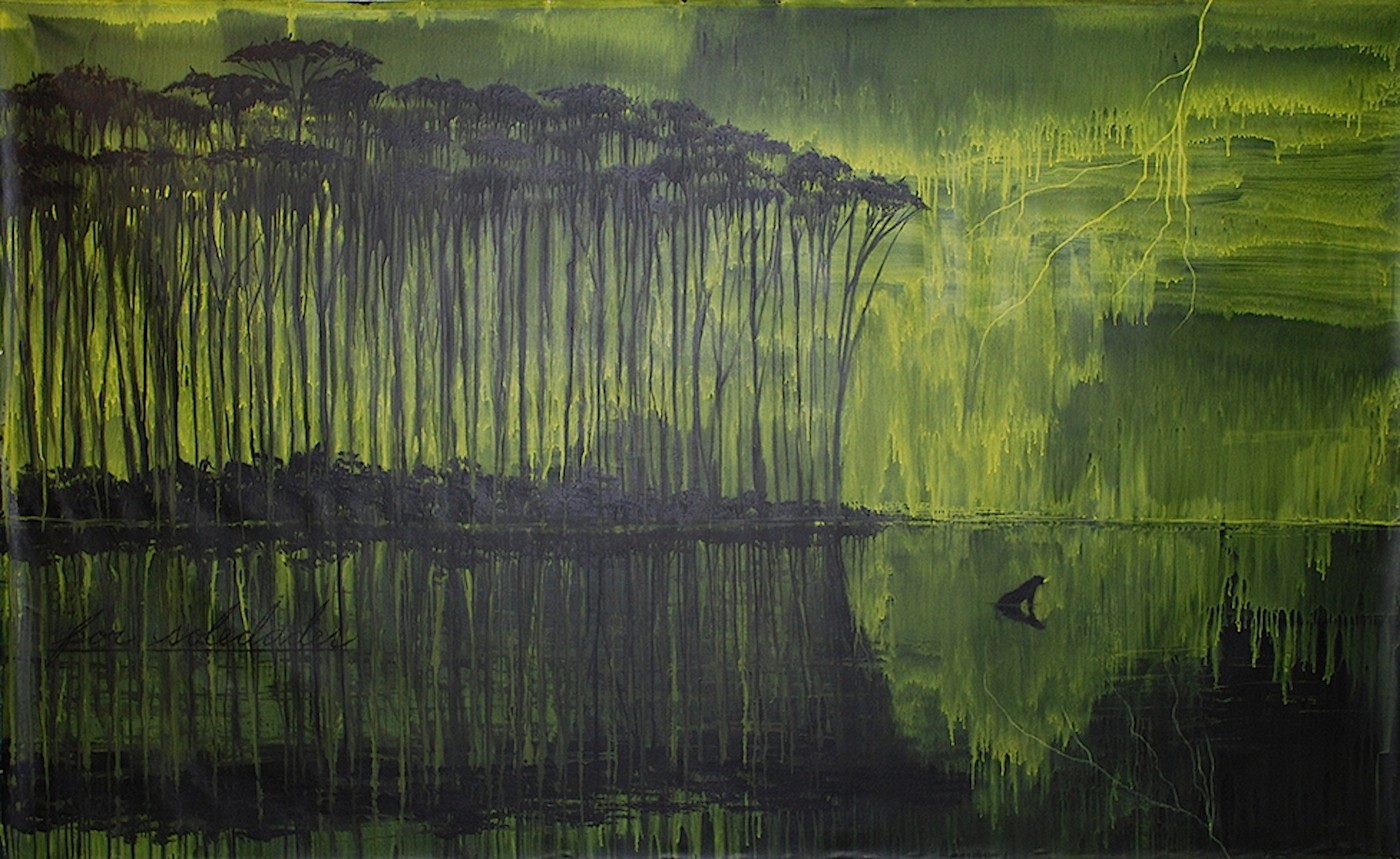 José Bedia, No title. Courtesy of the artist.