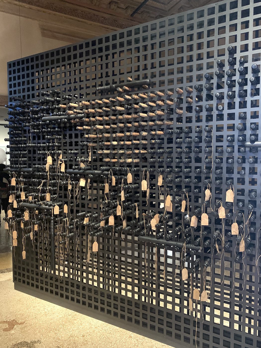 Ndidi Dike. Installation View of National Pavilion of Nigeria, 60th Venice Biennale. Photo: C&amp;