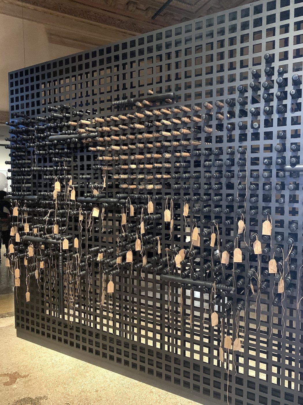 Ndidi Dike. Installation View of National Pavilion of Nigeria, 60th Venice Biennale. Photo: C&