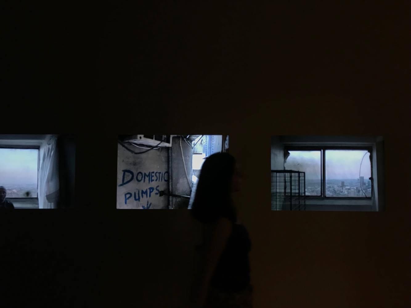 12 projections, from Windows, Ponte city, Mikhael Subotzky and Patrick Waterhouse, South Africa and Bath, 2008-2011.