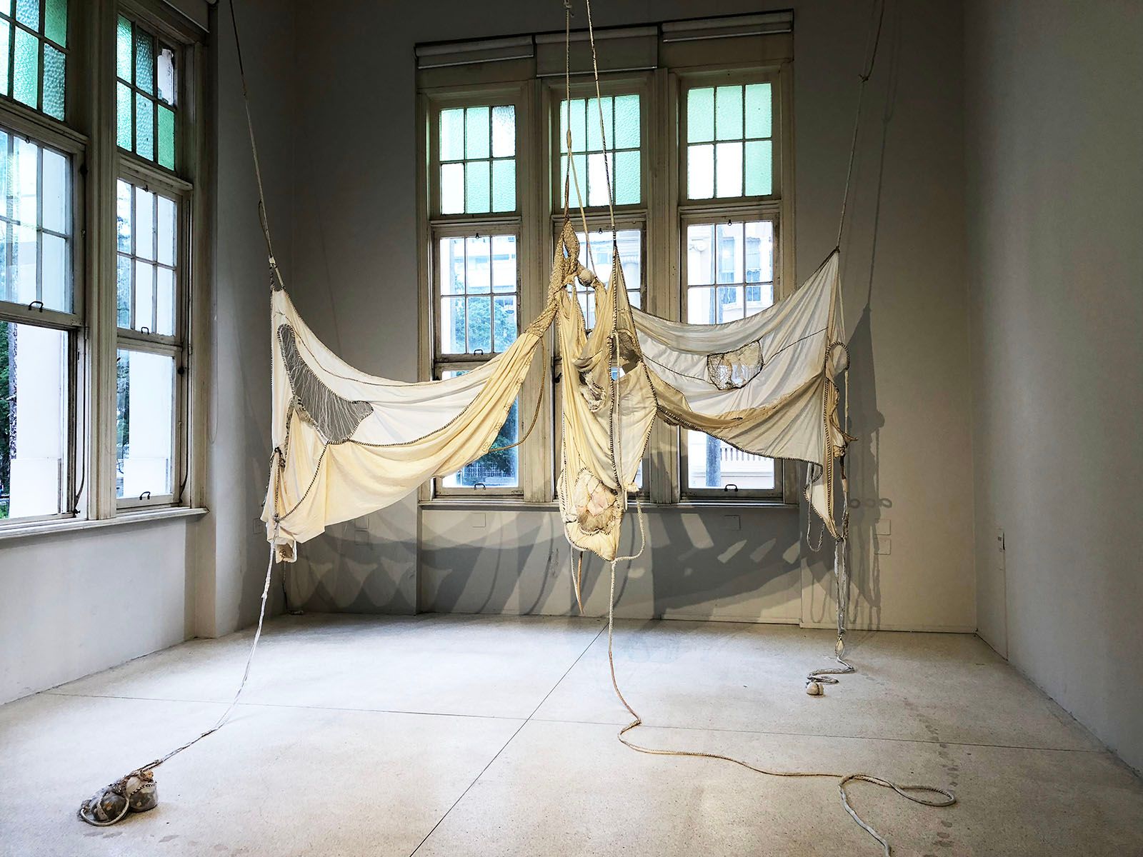 Maria dos Anjos, 2017-2018, by Sonia Gomes. Artist Collection and Gallery Mendes Wood DM, São Paulo, Brussels, Nova York.