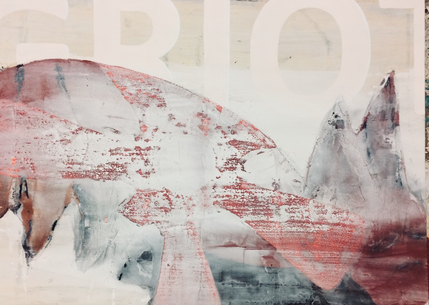 Daniel Kojo Schrade, Griot II, 2019. Oil, acrylic, charcoal on canvas 50 x 70 inches. Courtesy the artist.