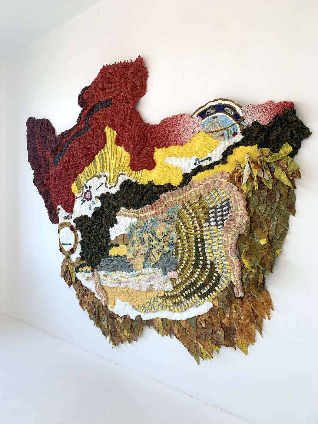 Troy Masaka. Installation View of National Pavilion of Zimbabwe, 60th Venice Biennale. Photo: C&