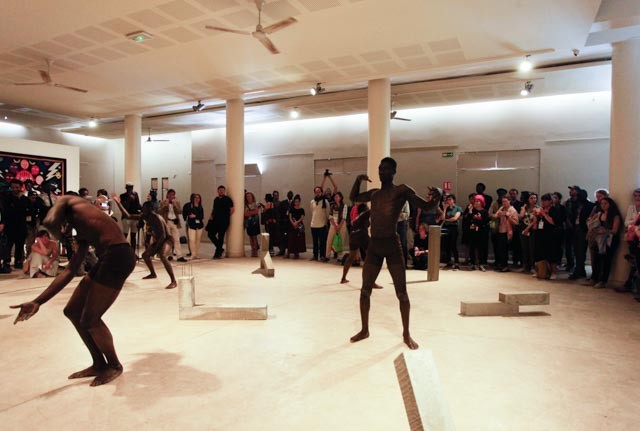 Dak'Art 2016, Performance on opening day, Théodore Monod Museum of IFAN © C&