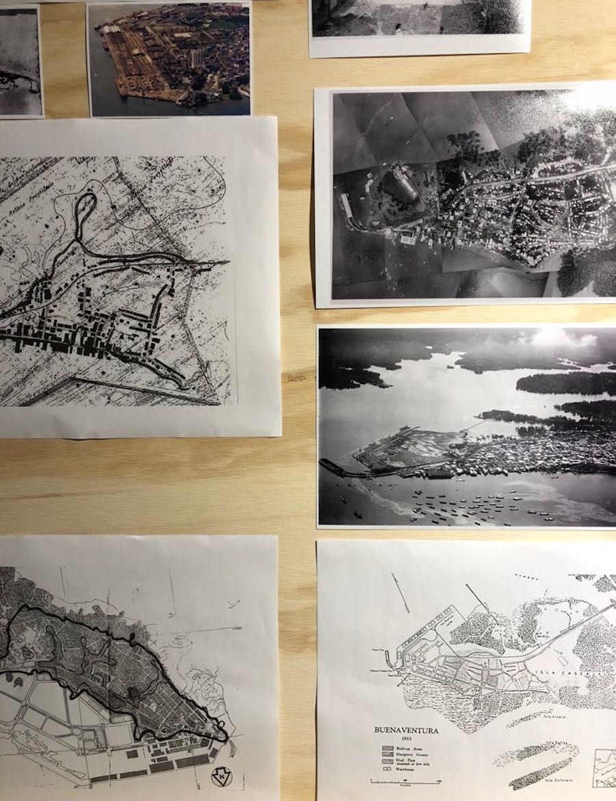 Liliana Angulo, Por la defensa del territorio de Buenaventura: archivo y monumento Temístocles Machado. Foto: Felipe Sánchez Villarreal.