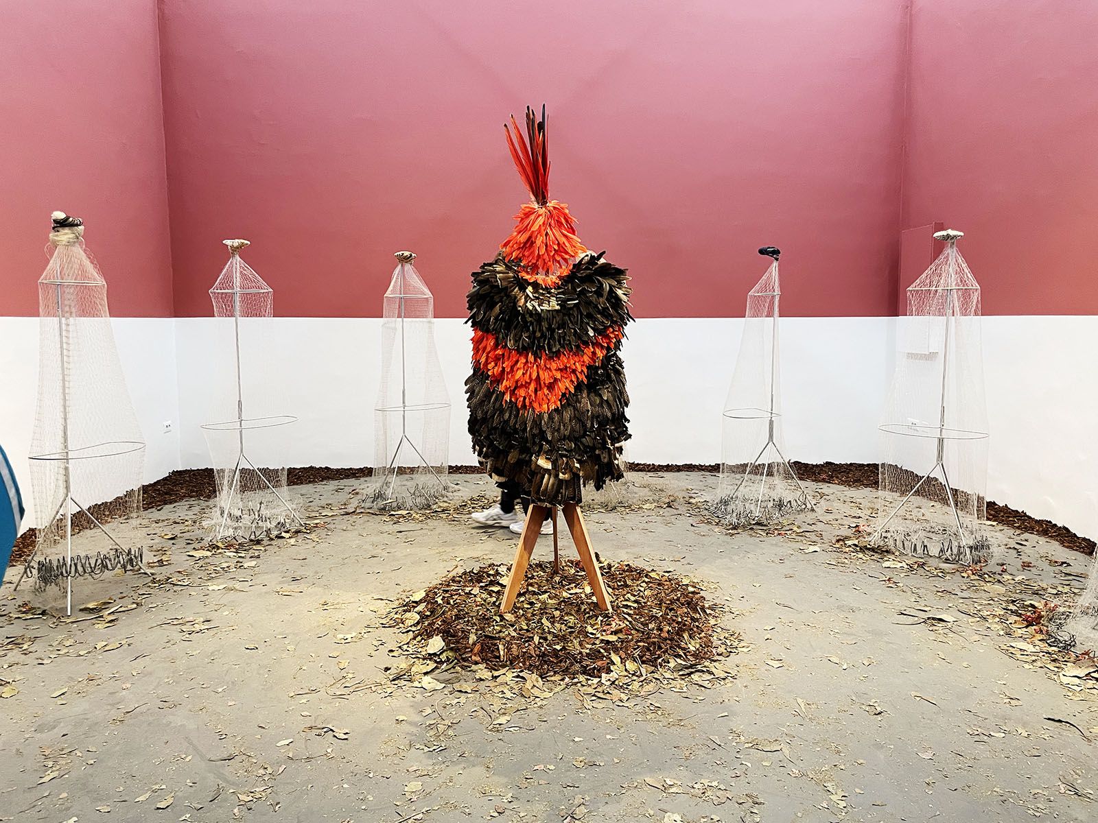 Glicéria Tupinambá, Hãhãwpuá Pavilion (Brazil) at the 60th Venice Biennale Foreigners Everywhere. Photo: C&amp;AL