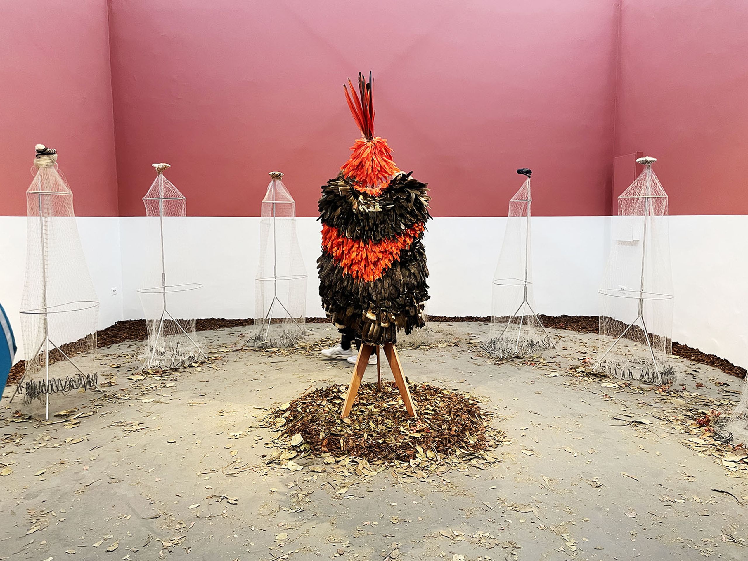 Glicéria Tupinambá, Hãhãwpuá Pavilion (Brazil) at the 60th Venice Biennale Foreigners Everywhere. Photo: C&AL