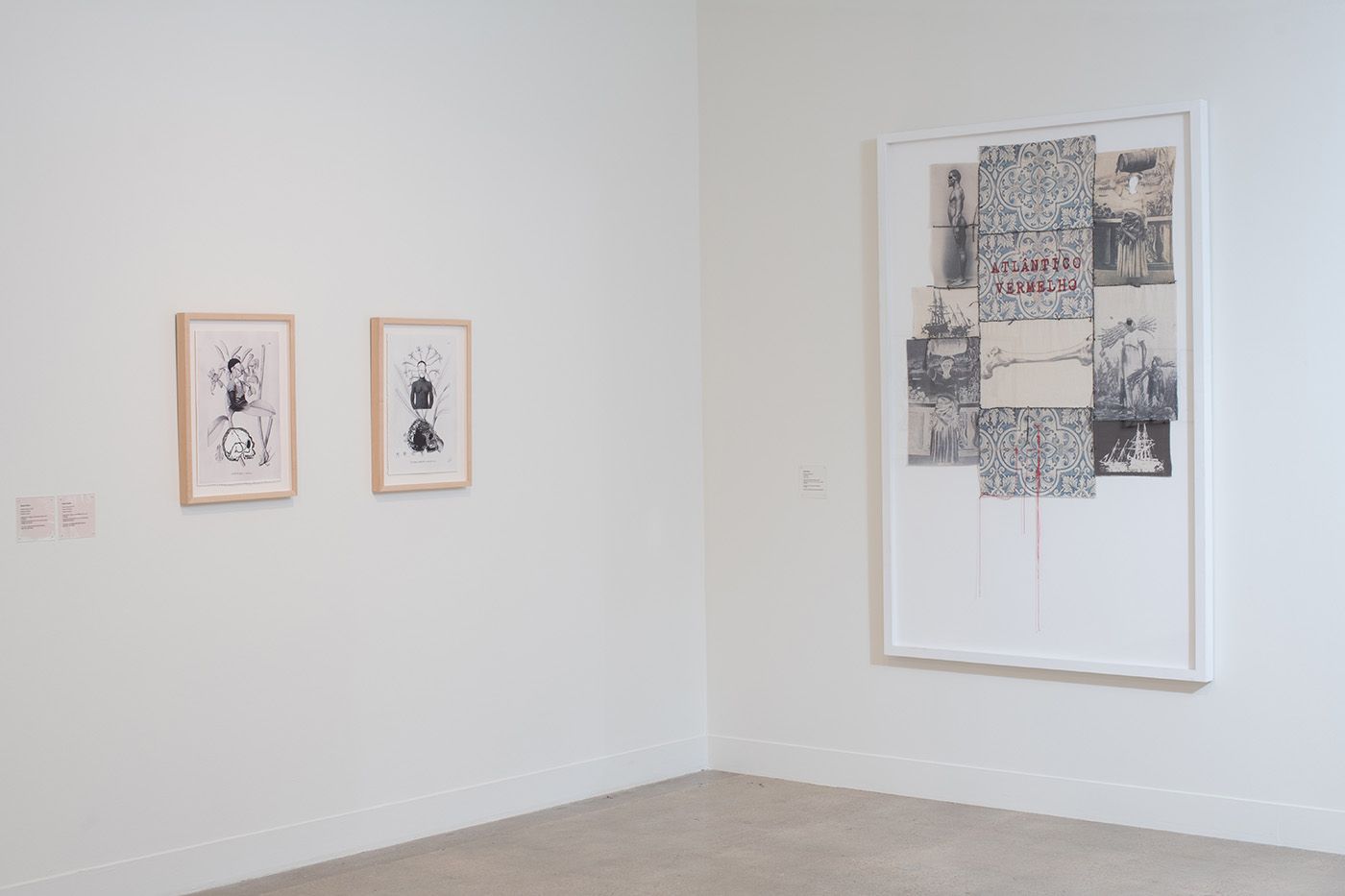 Social Fabric: Art and Activism in Contemporary Brazil, installation view, Visual Arts Center, The University of Texas at Austin, September 23, 2022 – March 10, 2023. Photo: Sandy Carson