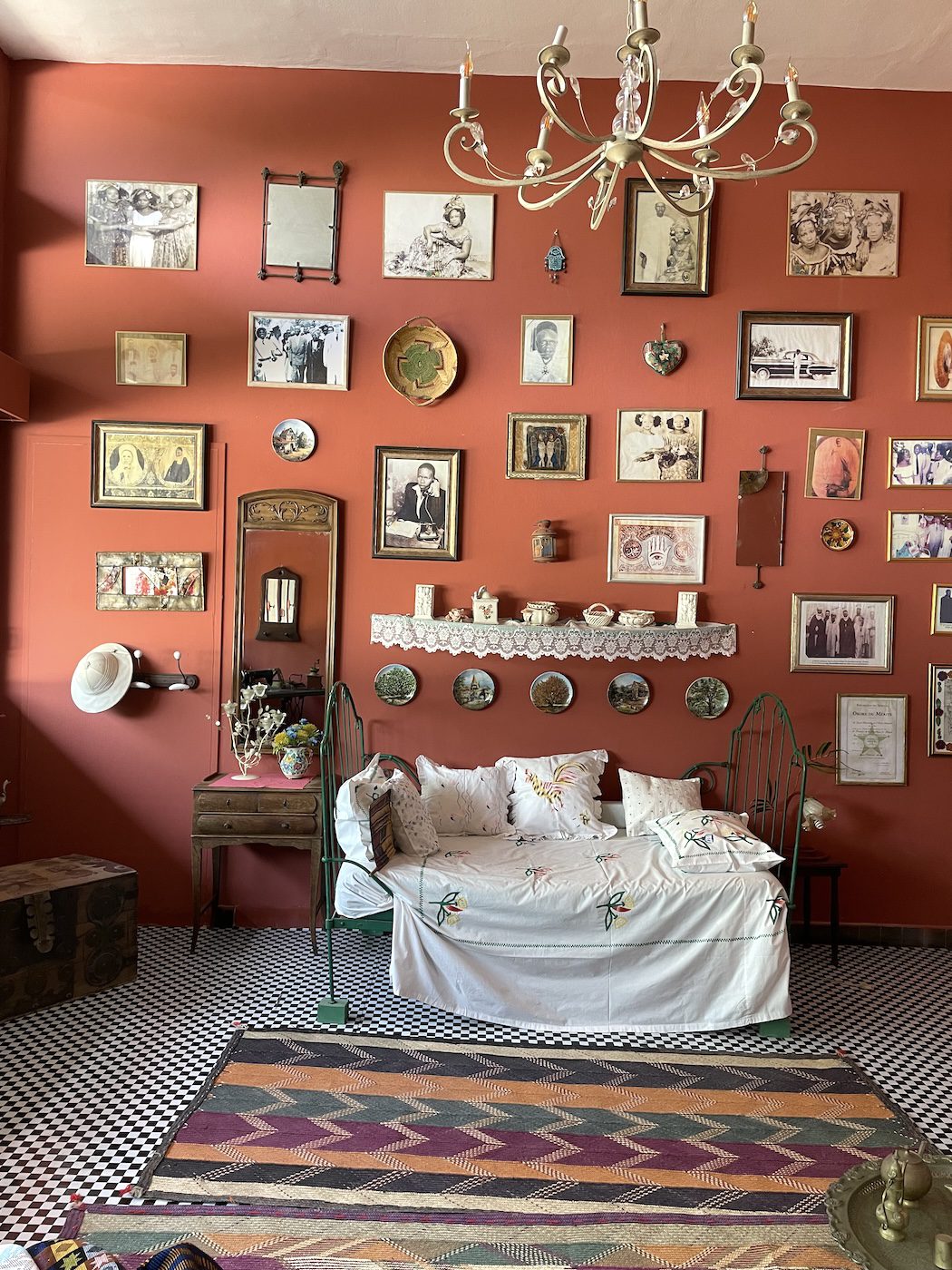 Tribute to Anta Gérmaine Gaye at Ancien Palais de Justice. Installation View of 15th Dakar Biennale. Photo: Khady | Senegalese Twisted.