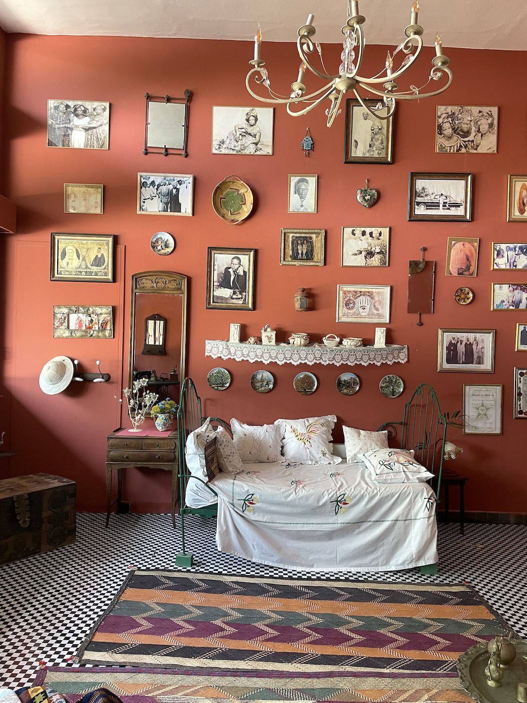 Tribute to Anta Gérmaine Gaye at Ancien Palais de Justice. Installation View of 15th Dakar Biennale. Photo: Khady | Senegalese Twisted.
