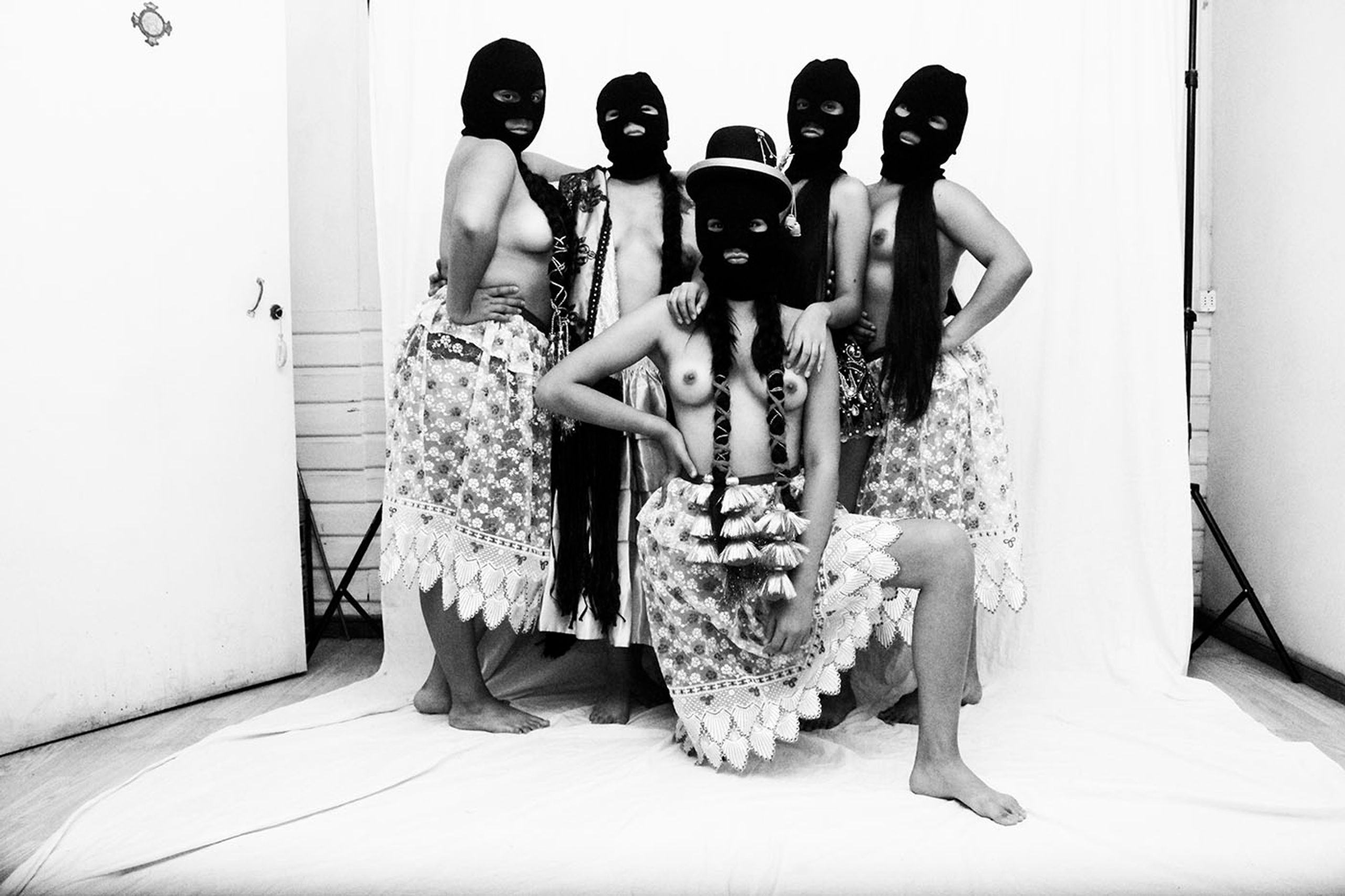Series “emancipation of the ñustas”, 2018. Courtesy Cholita Chic