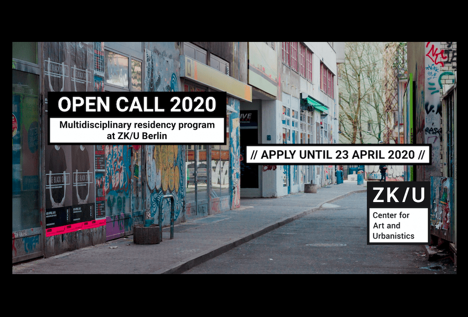 ZK/U residency program 2020