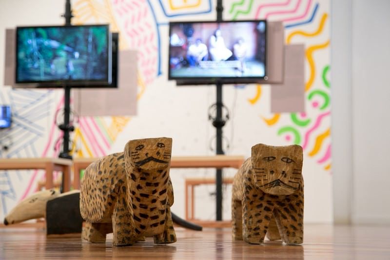 Dja Guata Porã Exhibition, co-curated by Sandra Benites, Rio de Janeiro Museum of Art, 2017/2018. Press Photo