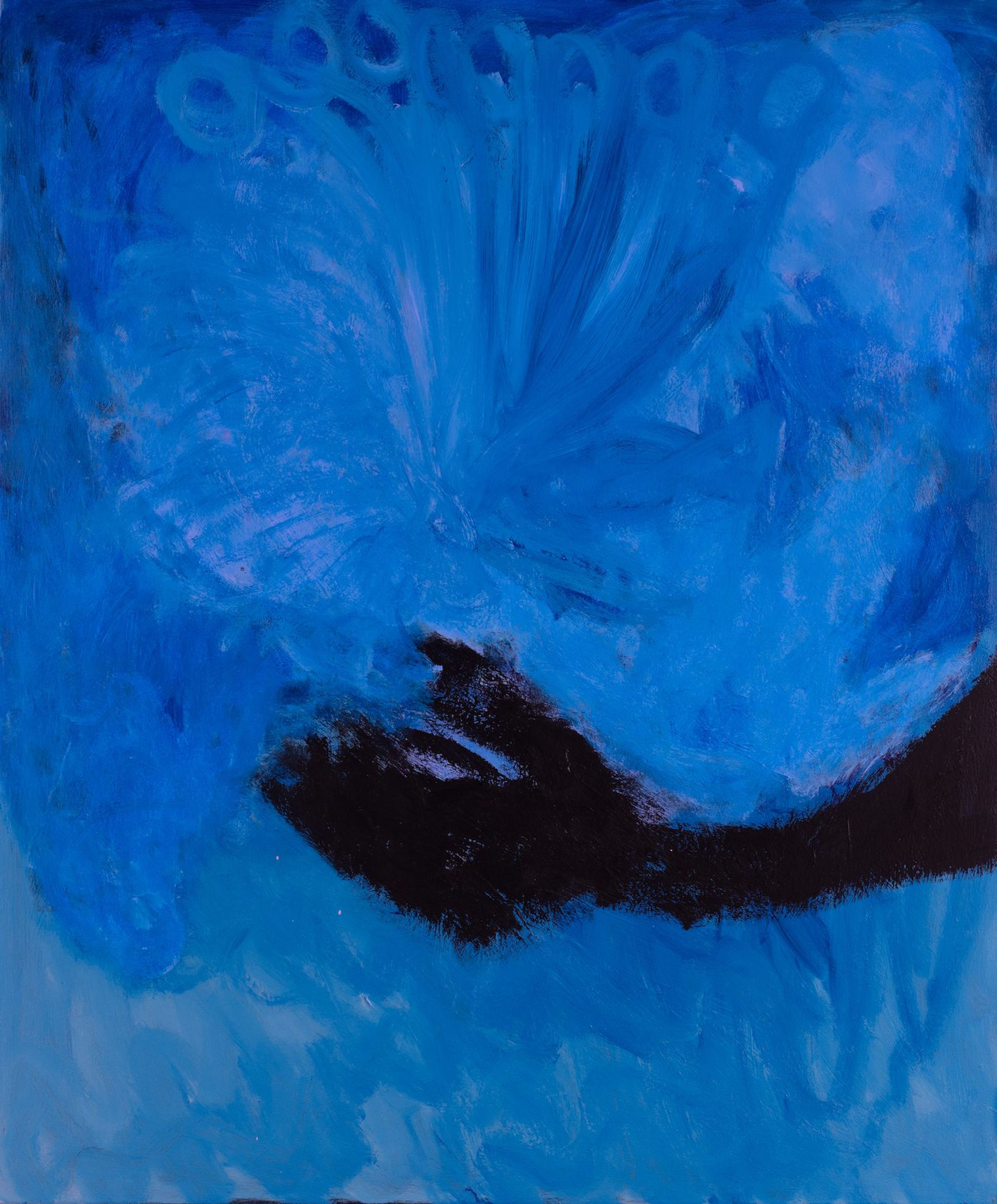 Ruth Ige, Abundance, 2022 Acrylic on canvas 120 x 100cm © Ruth Ige. Courtesy of Stevenson, Amsterdam/ Cape Town / Johannesburg