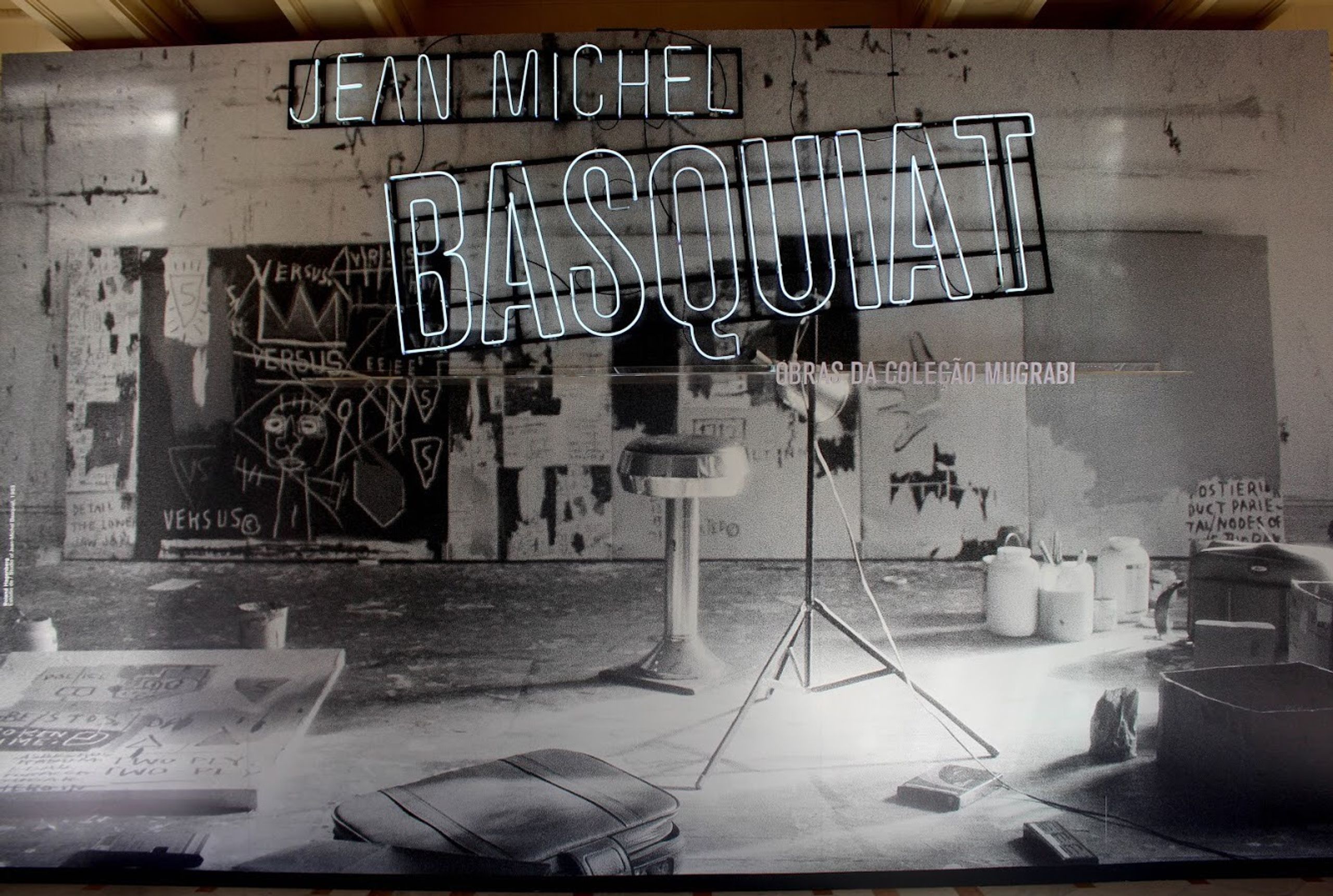Jean-Michel Basquiat Studio on Crosby Street, Roland Hagenberg (1983), New York.