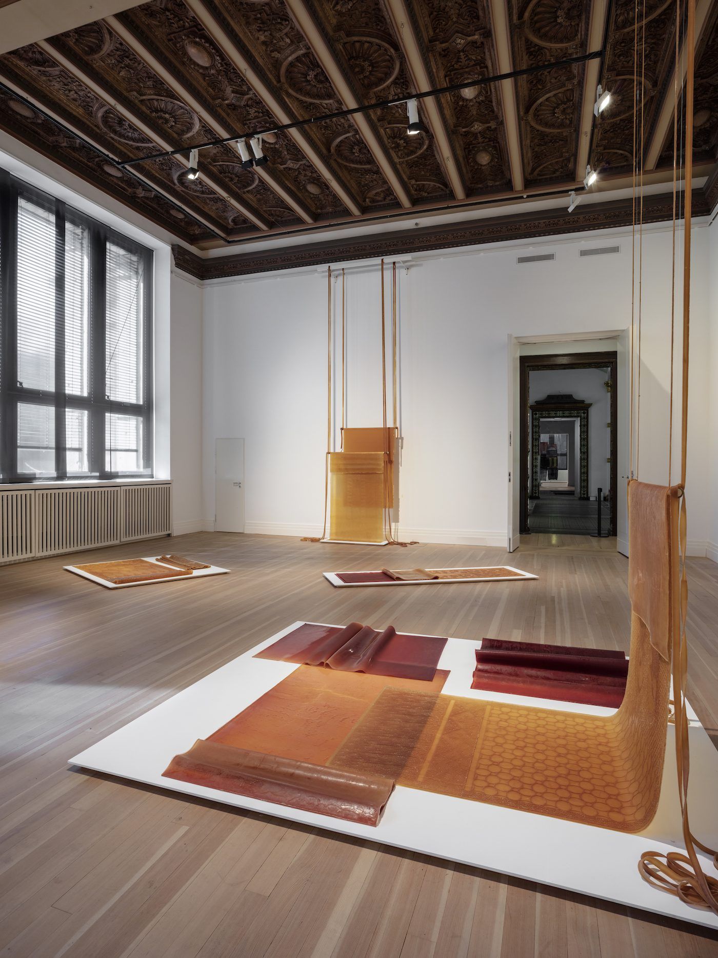 Indigo Waves and Other Stories: Re-Navigating the Afrasian Sea and Notions of Diaspora, Rosella Biscotti, Installation view, Gropius Bau (2023).