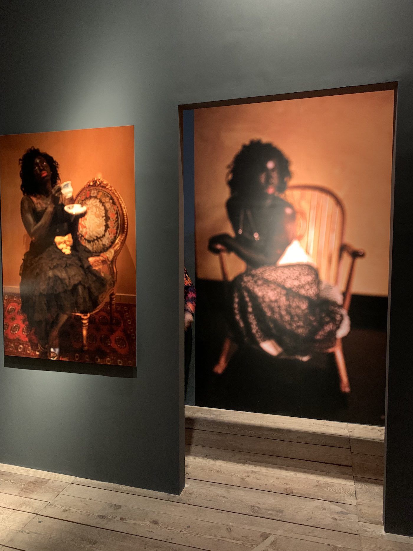 Lebohang Kganye. Installation View of the South Africa Pavilion at the 59th Venice Biennale. Photo: C&