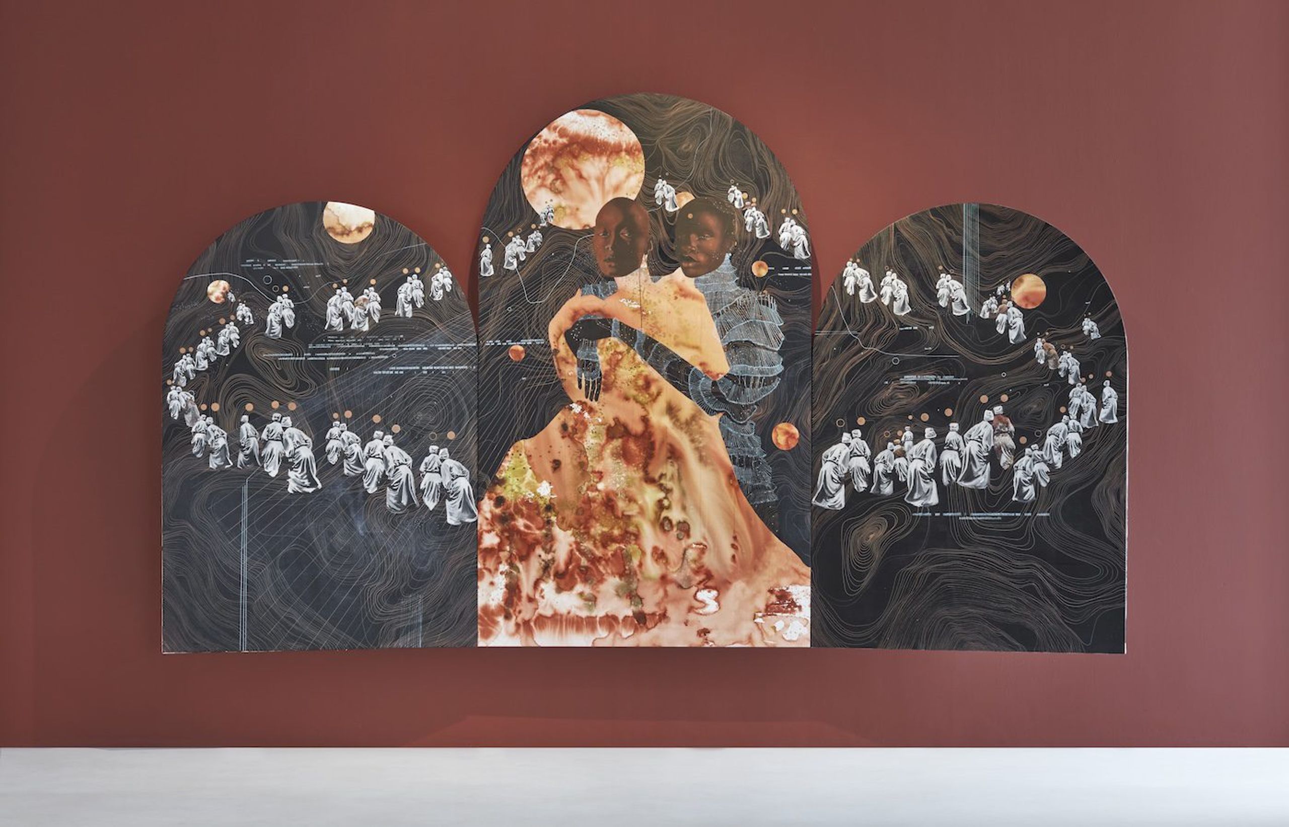 Manyaku Mashilo, Passage to Prayer, 2023. Credit: Hayden Phipps & Southern Guild Archives. Courtesy of the artist.