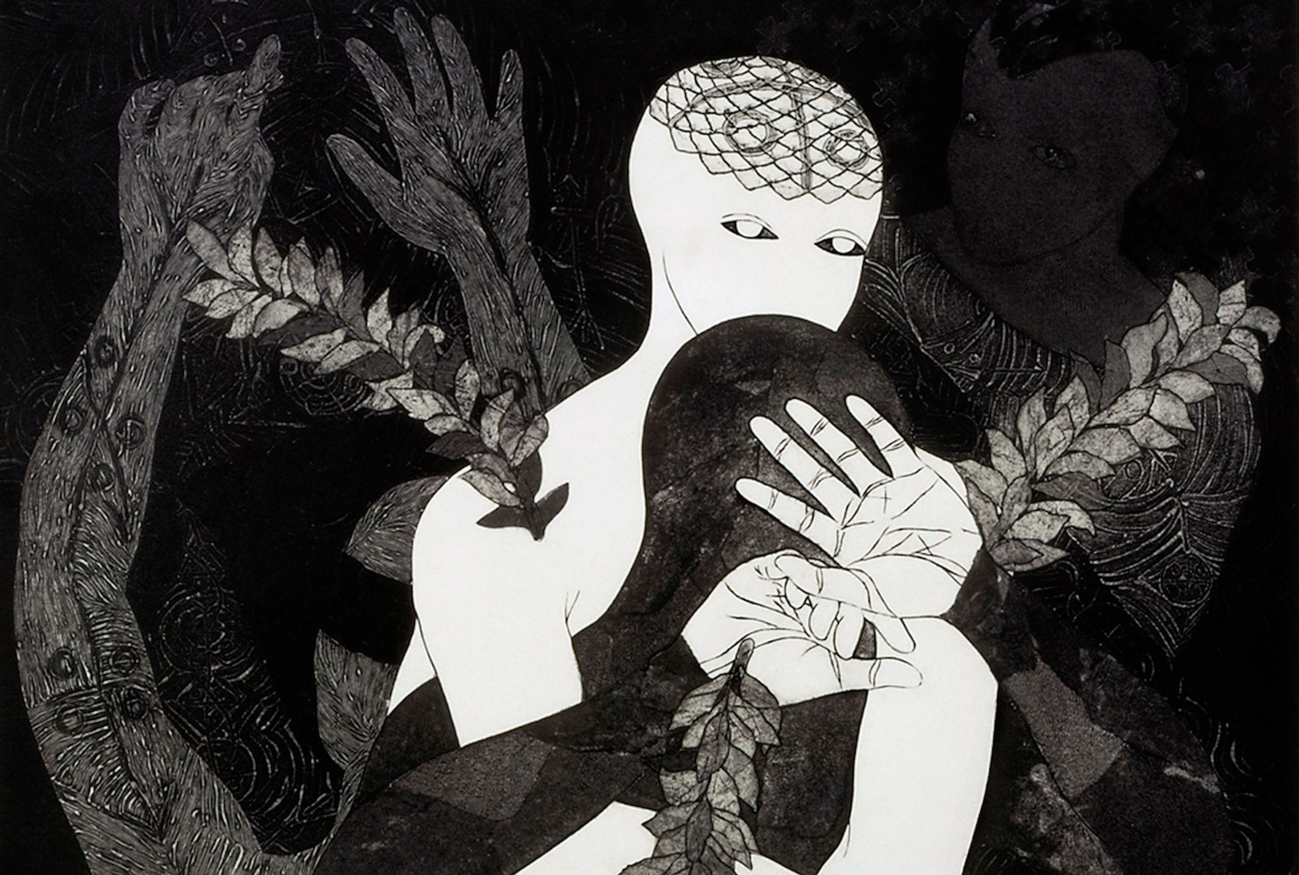 Belkis Ayón, No title, 1999.
