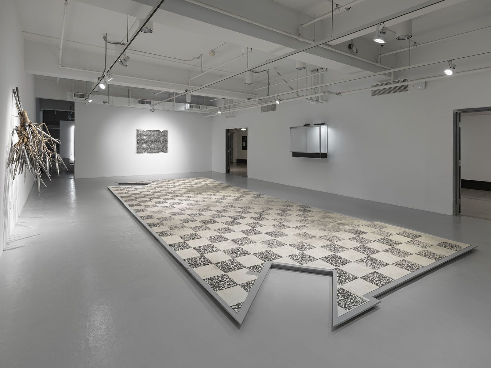 Jesús Hilario, Installation View of Slip Index, 2025. Photo: Sebastian Bach.