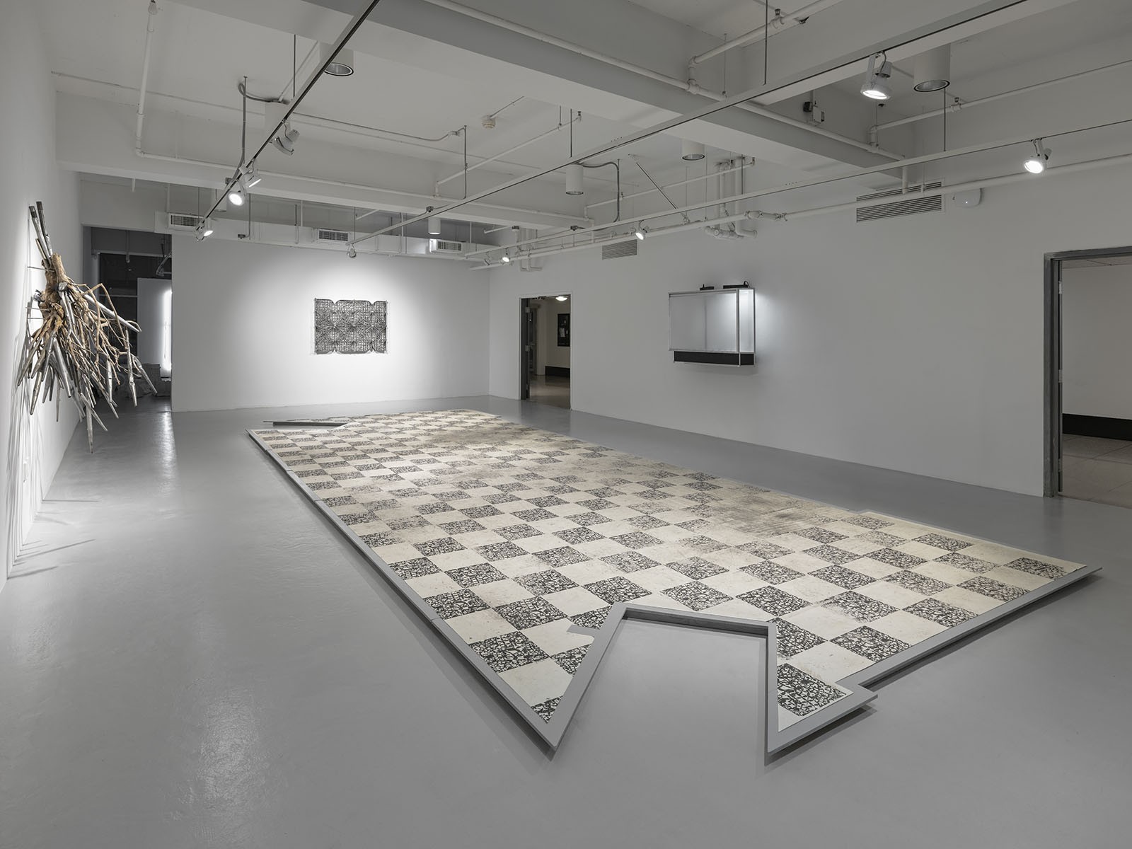 Jesús Hilario, Installation View of Slip Index, 2025. Photo: Sebastian Bach.