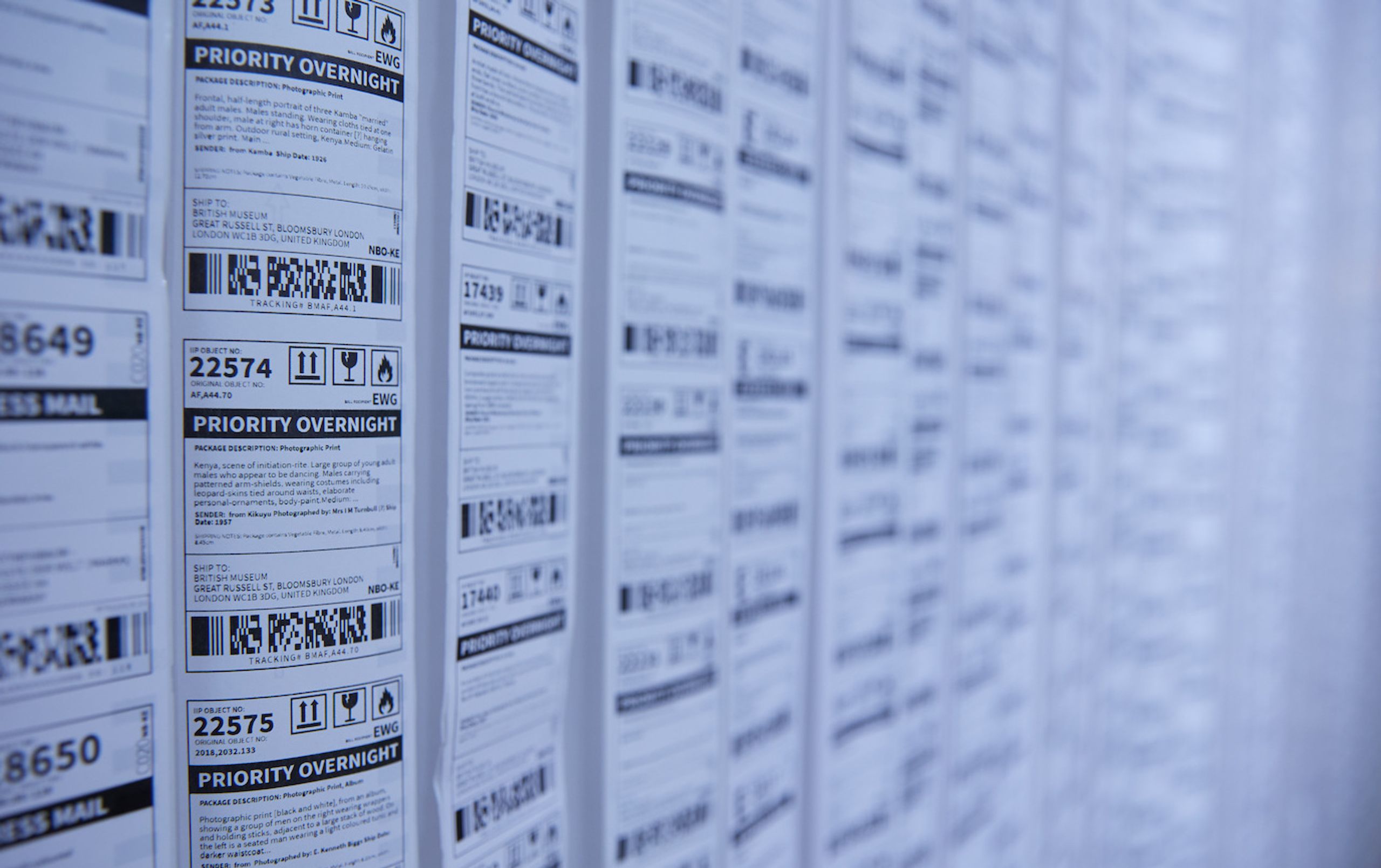 Installation View “Invisible Inventories” at National Museum of Kenya in Nairobi from 17.03. – 02.05.2021. Photo: Lamek Orina