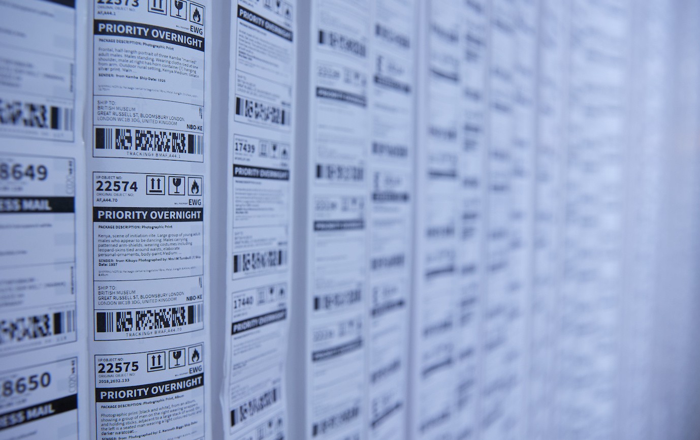 Installation View “Invisible Inventories” at National Museum of Kenya in Nairobi from 17.03. – 02.05.2021. Photo: Lamek Orina