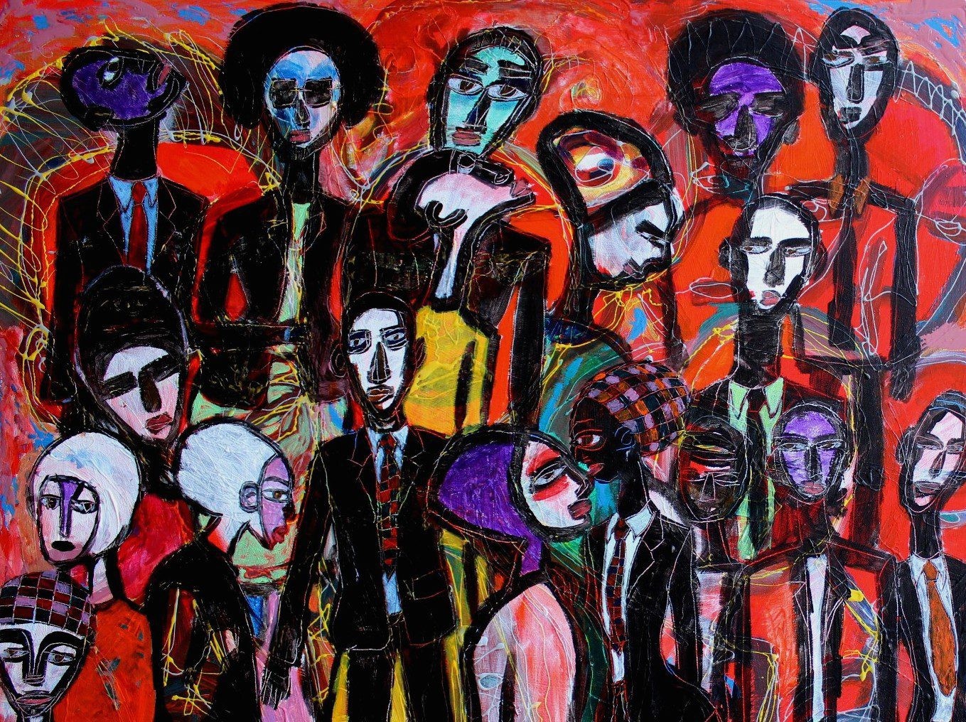 Eria Solomon Nsubuga (aka ‘SANE’) : ‘Black face, white masks'