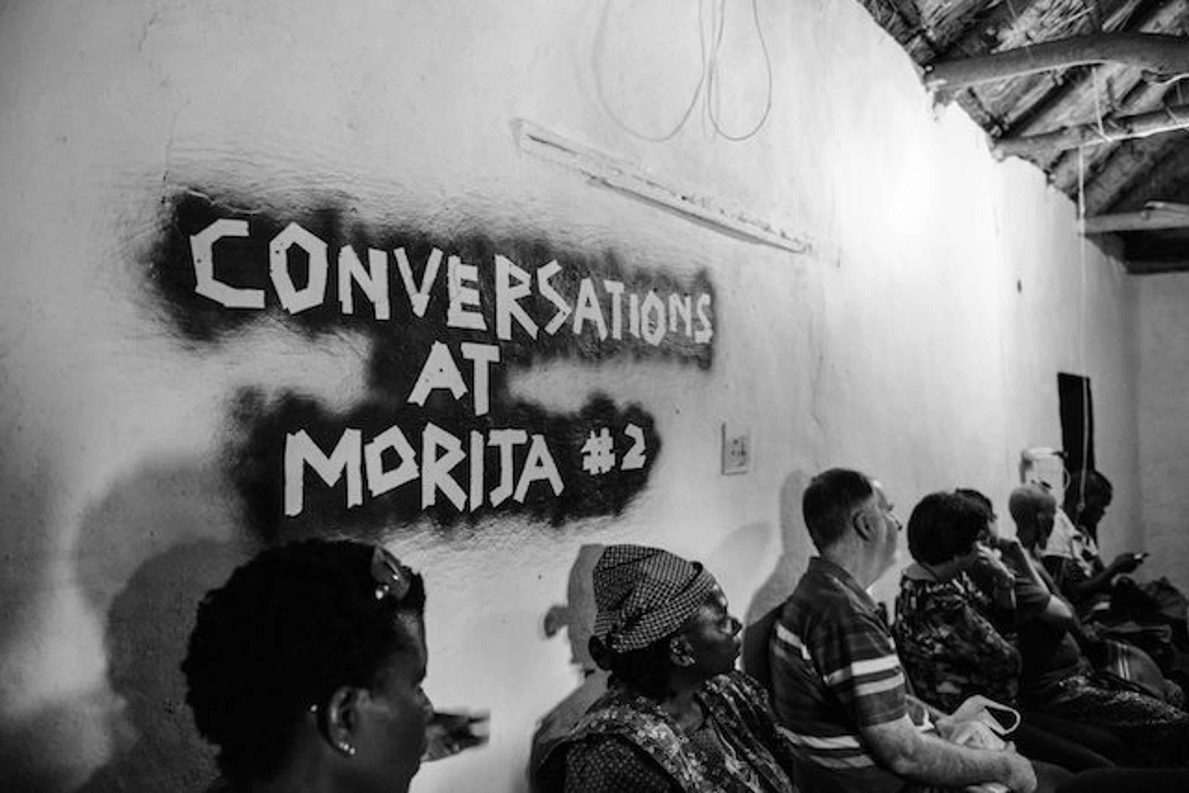 Conversations at Morija #2, 2015. Photo: Meri Hyöky