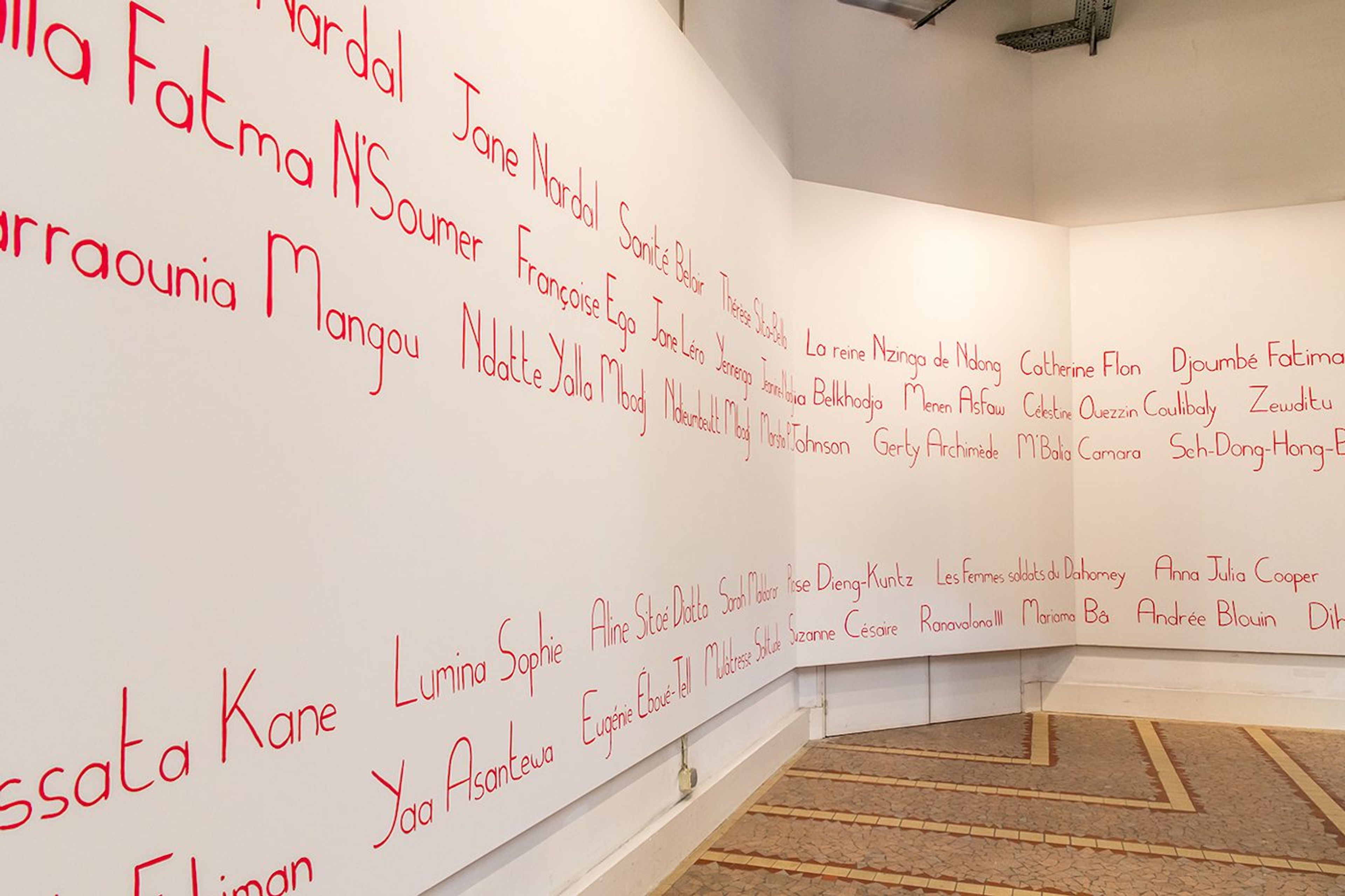 Lerato Shadi, Seriti Se, 2015-2021. Performance, dessin et installation. Courtesy de l’artiste et galerie blank projects, Cape Town