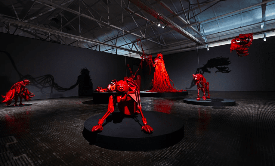 Mary Sibande: A Red Flight of Fancy