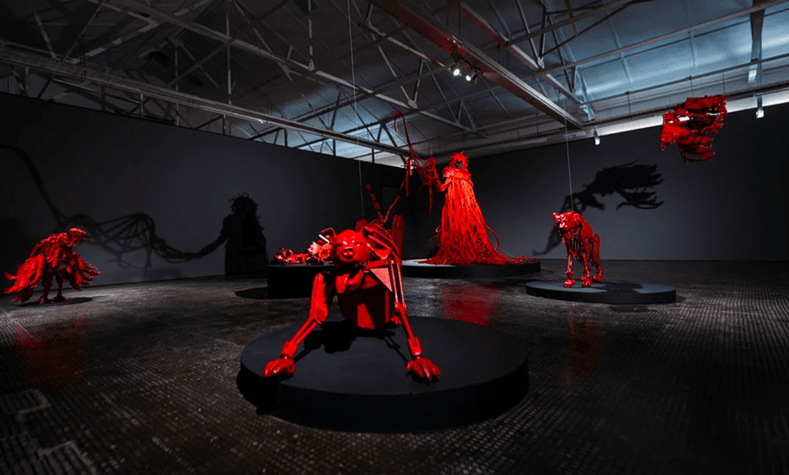 Mary Sibande: A Red Flight of Fancy